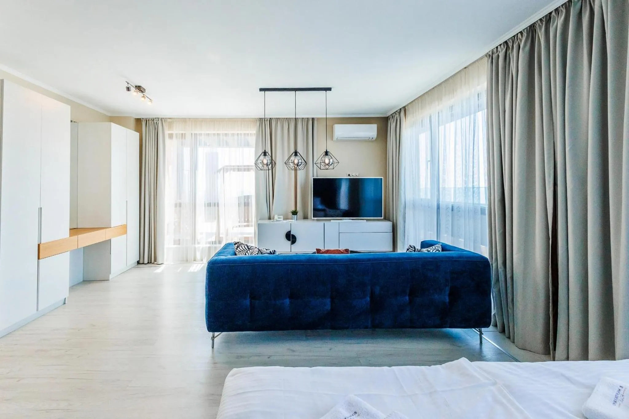 Делукс студио с изглед към морето – St. Panteleimon Beach Hotel, Несебър
