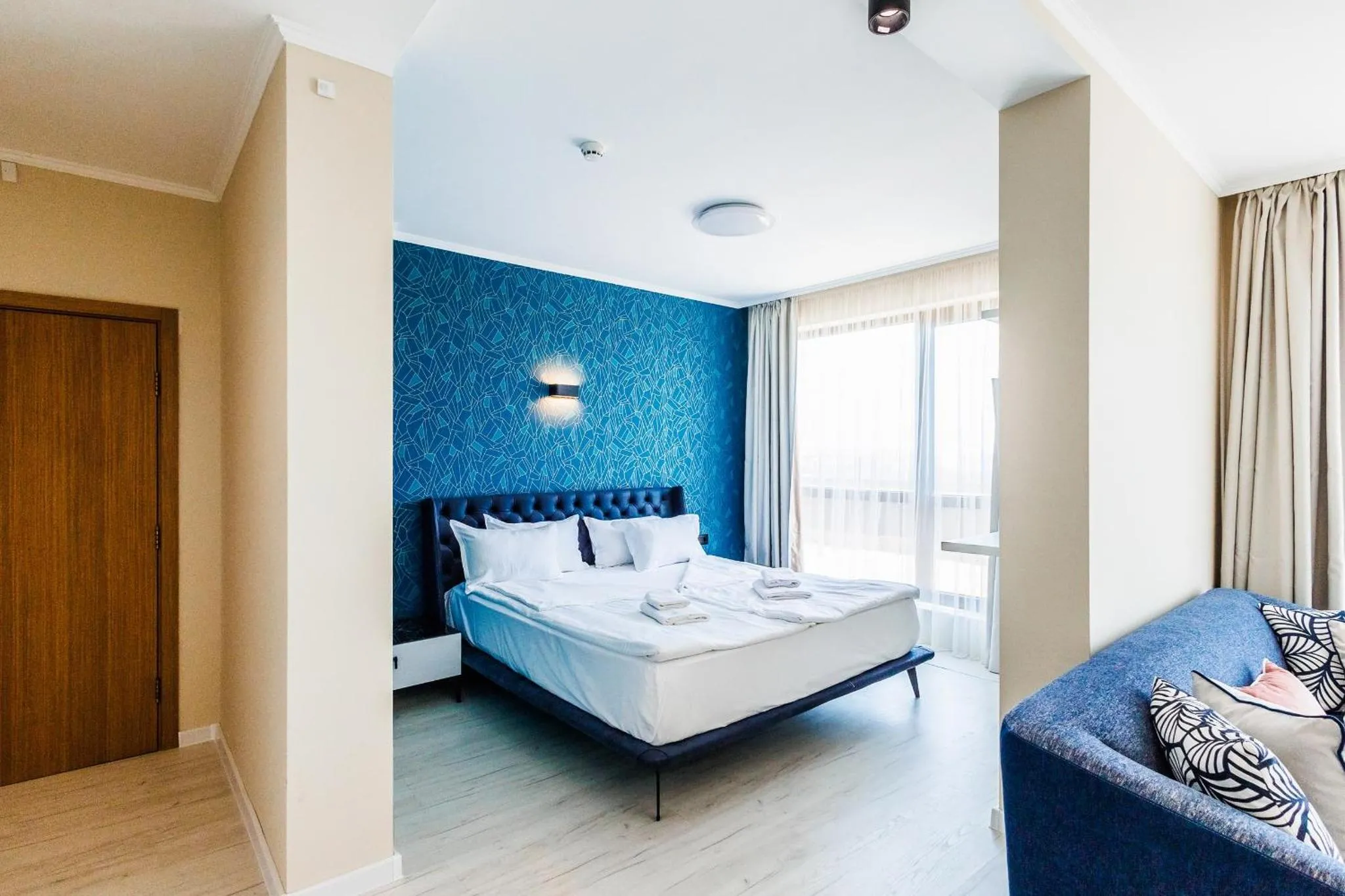 Делукс студио с изглед към морето – St. Panteleimon Beach Hotel, Несебър
