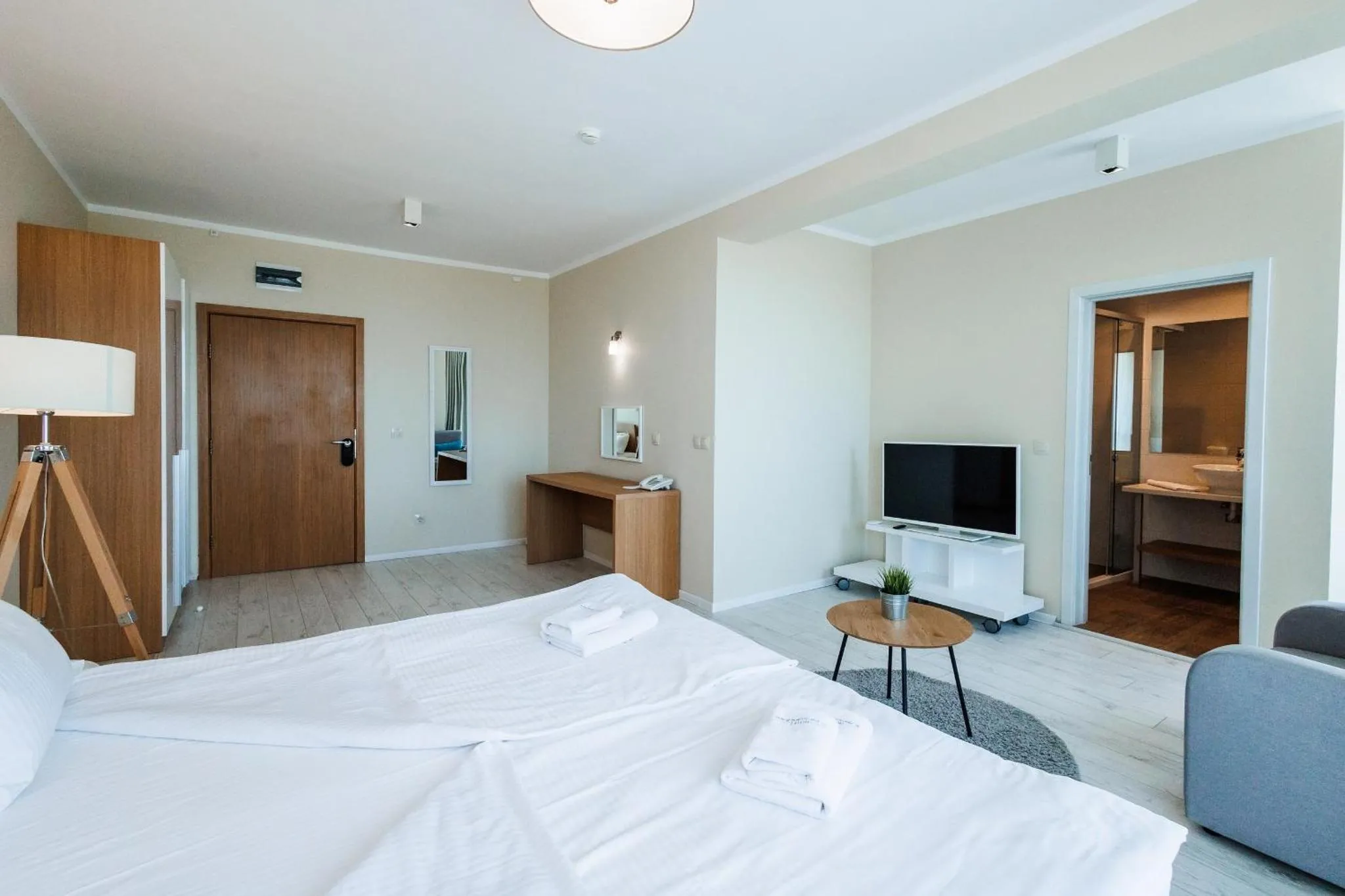 Двойна делукс стая с изглед към морето – St. Panteleimon Beach Hotel, Несебър