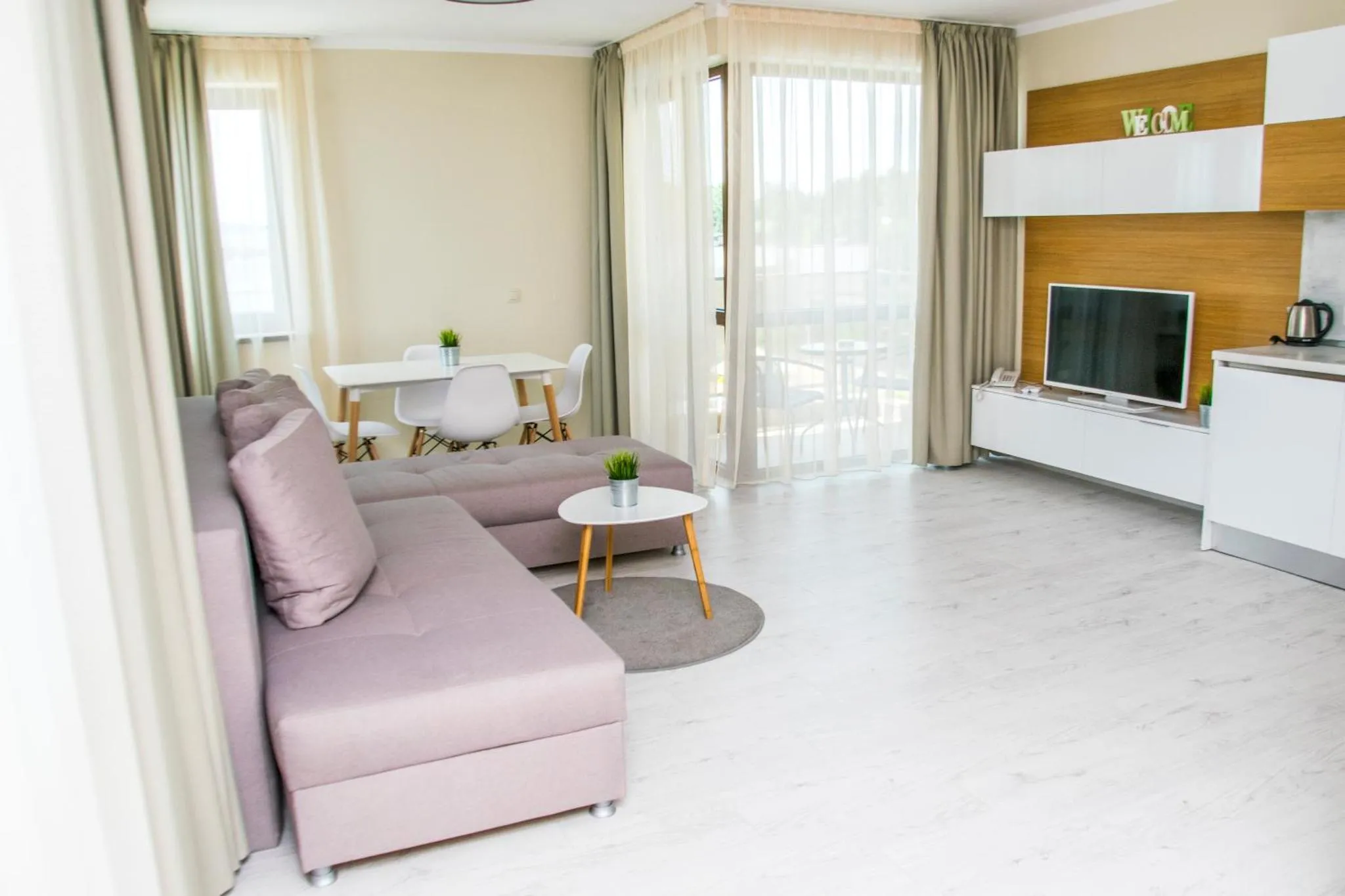 Комфортен апартамент с две спални и изглед към морето – St. Panteleimon Beach Hotel, Несебър